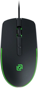 Мышь Оклик 100M черный оптическая 1600dpi USB для ноутбука 4but (1909417) - купить недорого с доставкой в интернет-магазине