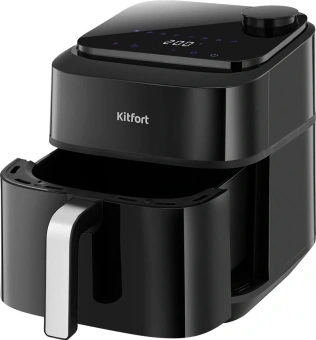 Аэрогриль Kitfort КТ-8154 6.5л 1800Вт черный - купить недорого с доставкой в интернет-магазине