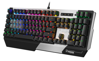Клавиатура A4Tech Bloody B865R механическая серый/черный USB for gamer LED - купить недорого с доставкой в интернет-магазине