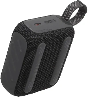Колонка порт. JBL GO 4 черный/оранжевый 4.2W 1.0 BT 850mAh - купить недорого с доставкой в интернет-магазине