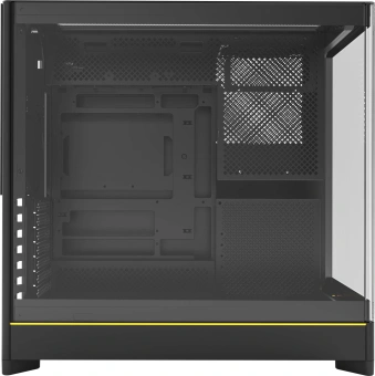 Корпус Montech HS02 черный без БП ATX 4x140mm 2xUSB3.0 1xUSB3.1 audio bott PSU - купить недорого с доставкой в интернет-магазине
