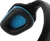 Наушники с микрофоном Logitech G431 черный/синий 2м мониторные оголовье (981-000772) - купить недорого с доставкой в интернет-магазине
