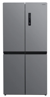 Холодильник Hyundai CM4505FV 3-хкамерн. нержавеющая сталь инвертер - цена, купить или заказать с доставкой в интернет-магазине Холодильник Hyundai CM4505FV 3-хкамерн. нержавеющая сталь инвертер - купить недорого с доставкой в интернет-магазине