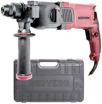 Перфоратор RedVerg RD-RH850 патрон:SDS-plus уд.:2.5Дж 850Вт (кейс в комплекте) - купить недорого с доставкой в интернет-магазине