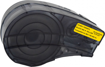 Картридж ленточный Cactus CS-M21-750595YL черный на желтом 19.1x6.4 для Brady BMP21-PLUS, BMP21-LAB - купить недорого с доставкой в интернет-магазине