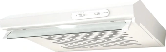 Вытяжка козырьковая Jet Air Light WH/F/50 белый управление: ползунковое (1 мотор) - купить недорого с доставкой в интернет-магазине