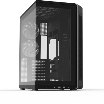 Корпус Zalman P60 черный без БП ATX 6x120mm 2x140mm 2xUSB3.0 audio bott PSU - купить недорого с доставкой в интернет-магазине