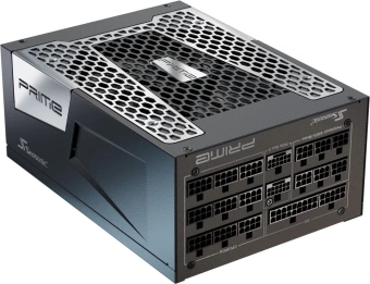 Блок питания Seasonic ATX 1600W Prime TX-1600 Gen.5 80+ titanium (20+4pin) APFC 135mm fan 18xSATA Cab Manag RTL - купить недорого с доставкой в интернет-магазине