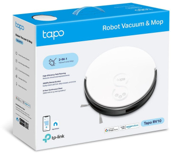 Пылесос-робот TP-Link Tapo RV10 25Вт белый - купить недорого с доставкой в интернет-магазине