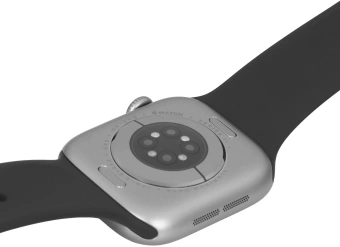 Смарт-часы Apple Watch Series 11 A3333 46мм OLED корп.серый космос Sport Band рем.черный разм.брасл.:S/M (MEV04LW/A) - купить недорого с доставкой в интернет-магазине