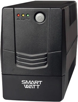 Источник бесперебойного питания Smartwatt UNI 1050E 600Вт 1050ВА черный - купить недорого с доставкой в интернет-магазине