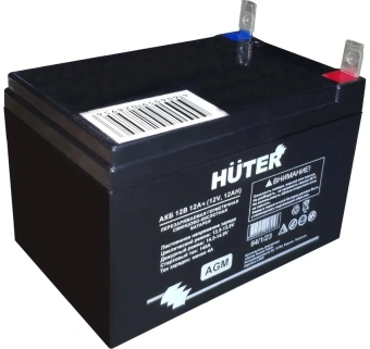 Батарея аккумуляторная Huter 64/1/23 12В 12Ач SLA - купить недорого с доставкой в интернет-магазине