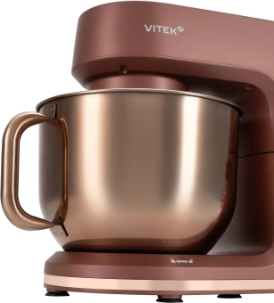 Миксер планетарный Vitek Элегия VT-PM0661 2000Вт кофейный - купить недорого с доставкой в интернет-магазине