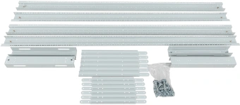Стойка двухрамная NTSS NTSS-2POR33U/600-1000 33U 550ммx1000мм 600кг серый - купить недорого с доставкой в интернет-магазине