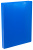 Папка на 4-х кольцах Buro -ECB0420/4RBLUE A4 пластик 0.5мм синий - купить недорого с доставкой в интернет-магазине