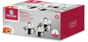 Набор посуды Rondell Flamme RDS-341 6 предметов - купить недорого с доставкой в интернет-магазине