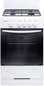 Плита Газовая Gefest ПГ 3200-08 К35 белый (без крышки) реш.сталь - купить недорого с доставкой в интернет-магазине
