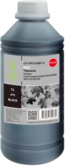 Чернила Cactus CS-I-PFI107BK-1L PFI-107 черный1000мл для Canon imageProGRAF iPF670/680/685/770/780/785 - купить недорого с доставкой в интернет-магазине