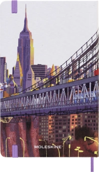 Блокнот Moleskine LIMITED EDITION I AM NEW YORK LEQP060IAMNY Large 130х210мм 240стр. слоновая кость страницы линейка твердая обложка белый - купить недорого с доставкой в интернет-магазине