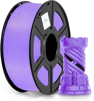 Пластик для принтера 3D Cactus CS-3D-PLA-1KG-PURPLE PLA d1.75мм 1кг L326м 1цв. - купить недорого с доставкой в интернет-магазине