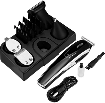 Триммер Kitfort КТ-3109 черный/серебристый 3Вт (насадок в компл:10шт) - купить недорого с доставкой в интернет-магазине