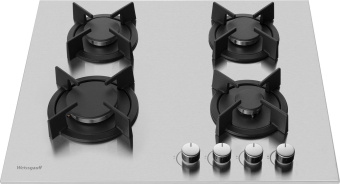 Газовая варочная поверхность Weissgauff HGG 640 XR нержавеющая сталь - купить недорого с доставкой в интернет-магазине