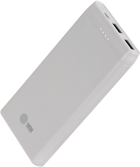 Мобильный аккумулятор Cactus CS-PBFSMT-10000 10000mAh 2.1A белый - купить недорого с доставкой в интернет-магазине