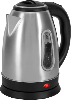 Чайник электрический Vitek VT-WK1085 1.8л. 1700Вт черный/серебристый корпус: металл - купить недорого с доставкой в интернет-магазине