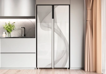 Холодильник Lex LSB530WHID WIND 2-хкамерн. белый/рисунок глянц. инвертер - цена, купить или заказать с доставкой в интернет-магазине Холодильник Lex LSB530WHID WIND 2-хкамерн. белый/рисунок глянц. инвертер - купить недорого с доставкой в интернет-магазине