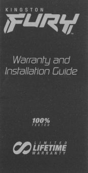 Память DDR5 16GB 6000MHz Kingston KF560C30BBE-16 Fury Beast Black Expo RTL Gaming PC5-48000 CL30 DIMM 288-pin 1.4В kit single rank с радиатором Ret - купить недорого с доставкой в интернет-магазине
