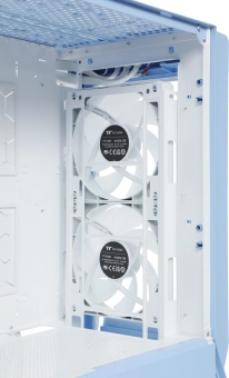 Корпус Thermaltake Ceres 350 MX Hydrangea голубой без БП E-ATX 2x140mm 2xUSB3.0 audio bott PSU - купить недорого с доставкой в интернет-магазине