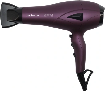 Фен Polaris PHD 2010Ti 2100Вт фиолетовый - купить недорого с доставкой в интернет-магазине