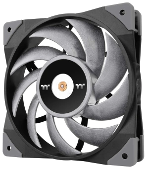 Вентилятор для корпуса Thermaltake Toughfan 12 Turbo 120х120x25 черный 4-pin 28.1дБ (CL-F121-PL12GM-A) Ret - купить недорого с доставкой в интернет-магазине