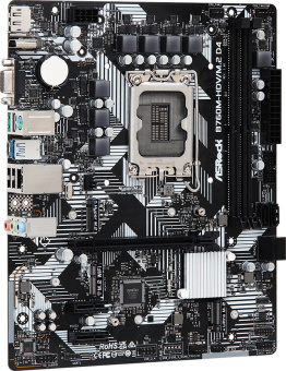 Материнская плата Asrock B760M-HDV/M.2 D4 Soc-1700 Intel B760 2xDDR4 mATX AC`97 8ch(7.1) GbLAN RAID+VGA+HDMI+DP - купить недорого с доставкой в интернет-магазине