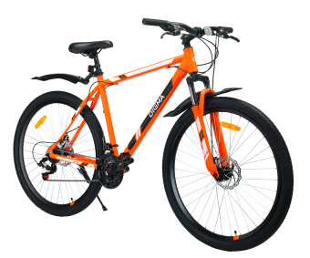 Велосипед Digma Nine горный рам.:21" кол.:29" оранжевый 15.4кг (NINE-29/21-AL-S-O) - купить недорого с доставкой в интернет-магазине