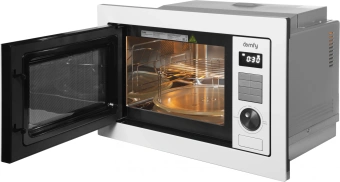 Микроволновая печь Domfy DM2540BW WG 25л. 900Вт белый (встраиваемая) - купить недорого с доставкой в интернет-магазине