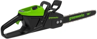 Цепная пила Greenworks 2008907UB аккум. 2300Вт 3.40л.с. дл.шины:16" (40cm) 1аккум. 4Ач ЗУ - купить недорого с доставкой в интернет-магазине