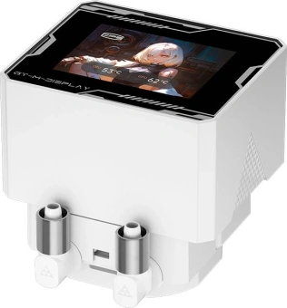 Система водяного охлаждения PcCooler GT360M Display ARGB Soc-AM5/AM4/1200/1700/1851 белый 4-pin 15-33.7dB Al LCD 310W Ret (GT360M-WHAWXX-GL) - купить недорого с доставкой в интернет-магазине