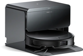 Пылесос-робот Roborock Saros 10Rr refill & drainage 66Вт черный - купить недорого с доставкой в интернет-магазине