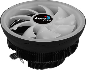 Устройство охлаждения(кулер) Aerocool Core Plus ARGB Soc-AM5/AM4/1151/1200/1700 черный/белый 4-pin 15-25dB Al 110W 305gr Ret (CORE PLUS ARGB PWM 4P) - купить недорого с доставкой в интернет-магазине