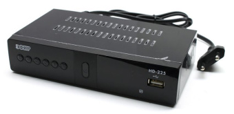 Ресивер DVB-T2 Сигнал Эфир HD-225 черный - купить недорого с доставкой в интернет-магазине