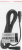 Шнур питания Hyperline PWC-IEC13-IEC14-5.0-BK C13-С14 проводник.:3x1.0мм2 5м 230В 10А (упак.:1шт) черный - купить недорого с доставкой в интернет-магазине