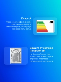 Стиральная машина Samsung WW70AG6S23ATLP класс: A загр.фронтальная макс.:7кг белый инвертор - купить недорого с доставкой в интернет-магазине