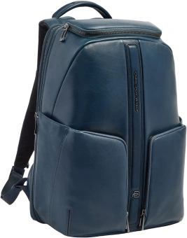Рюкзак мужской Piquadro Victor CA7182W143/BLU синий натур.кожа - купить недорого с доставкой в интернет-магазине