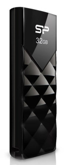 Флеш Диск Silicon Power 32GB Ultima U03 SP032GBUF2U03V1K USB2.0 черный - купить недорого с доставкой в интернет-магазине