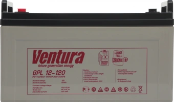 Батарея для ИБП Ventura GPL 12-120 12В 120Ач - купить недорого с доставкой в интернет-магазине