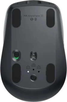 Мышь Logitech MX Anywhere 3S графитовый оптическая 8000dpi silent беспров. BT/Radio USB для ноутбука 5but (910-006935) - купить недорого с доставкой в интернет-магазине
