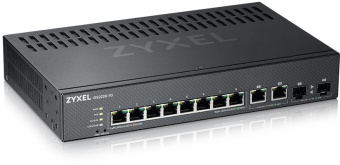 Коммутатор Zyxel GS2220-10-EU0101F (L2) 10x1Гбит/с 2xКомбо(1000BASE-T/SFP) управляемый - купить недорого с доставкой в интернет-магазине