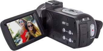 Видеокамера Rekam DVC-560 черный IS el 3" 2.7K SDHC Flash/Flash - купить недорого с доставкой в интернет-магазине