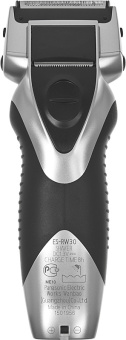 Бритва сетчатая Panasonic ES-RW30CM реж.эл.:2 питан.:аккум. серебристый/черный - купить недорого с доставкой в интернет-магазине